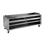Vulcan SMOKER-VCCB72 - Wood Assist Smoker Base, Includes: Undershelves, Water Trays