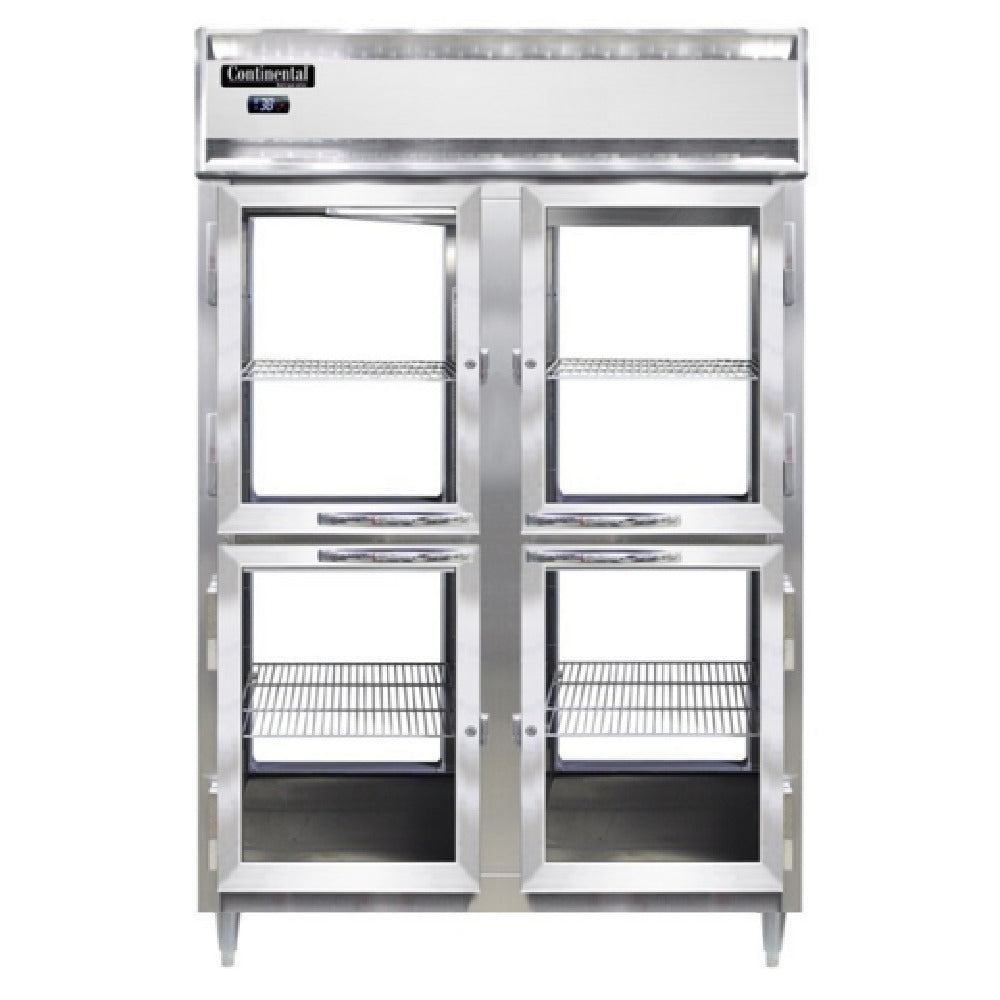 Continental Refrigerator D2RNSAPTHD-GD-GD Designer Line Refrigerator 50 Cu. Ft. Capacity