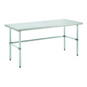 Hubert 11391 - Kratos Worktable, 30"x72", Open Base