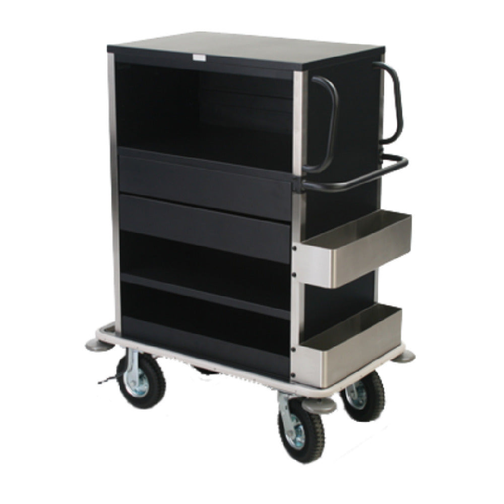 Forbes Industries 2281 InRoom Housekeeping Cart 40"L X 24"W X 52-1/4"H (3) Shelves