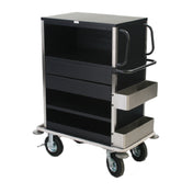 Forbes Industries 2281 InRoom Housekeeping Cart 40"L X 24"W X 52-1/4"H (3) Shelves