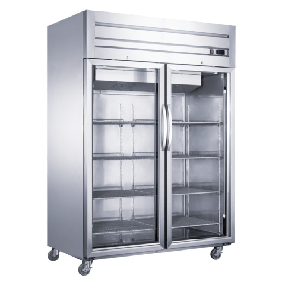 Dukers Appliance Co. USA Ltd. D55AR-GS2 Refrigerator Reach-in Two-section