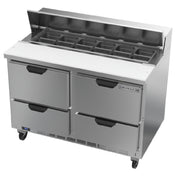 Beverage Air SPED48HC-12-4 Sandwich Top Refrigerated Counter Two-section 48"W