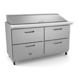 Kelvinator Commercial KCHMT60.24.2D - (738288) Mega Top Refrigerated Sandwich/Salad Prep Table