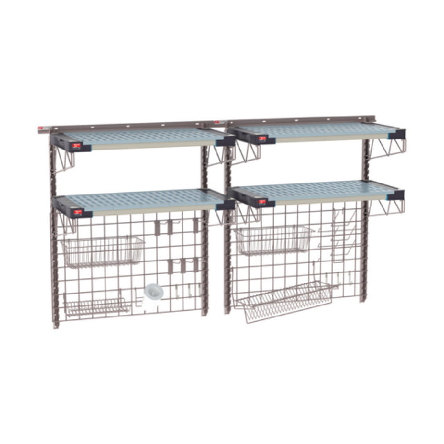 Metro SW-1872K4-45-SINK - SmartWall Complete Kit For Sinks, Double-wide, Two-tier