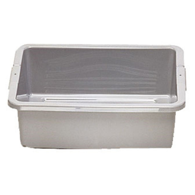 Rubbermaid FG335192GRAY Bus/Utility Box 7-1/8 Gallon 21-1/2"L X 17-1/8"W X 7"H