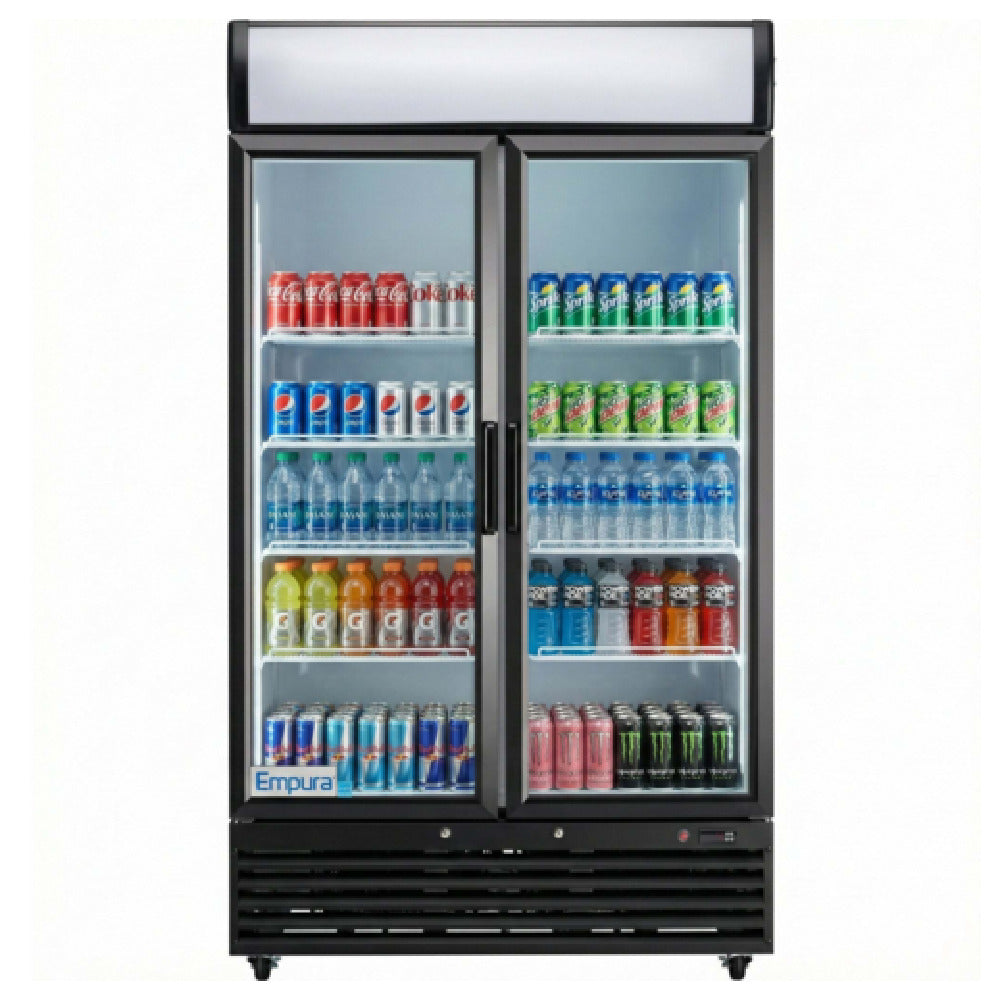 Empura EGM-36B - Refrigerated Merchandiser, 44.49"W X 28.35"D X 79.65"H, 35 Cu. Ft. Capacity