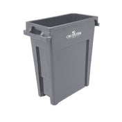 Quantum CTH-16_BROWN - Crusader Thin Container, 16 Gallon, 22"D X 11"W X 25"H