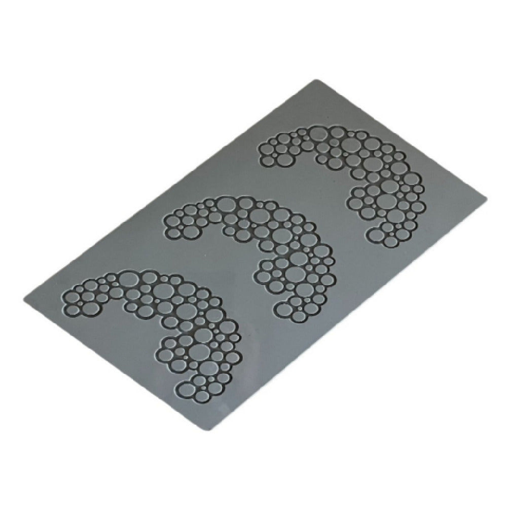 JB Prince MA366 A Circles Mold 5.4"W X 3.7"D X 0.8"H (3) Forms