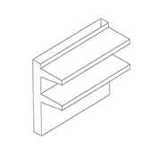 Jade Range DS-60 Titan™ Double-deck High Shelf 60" Stainless Steel