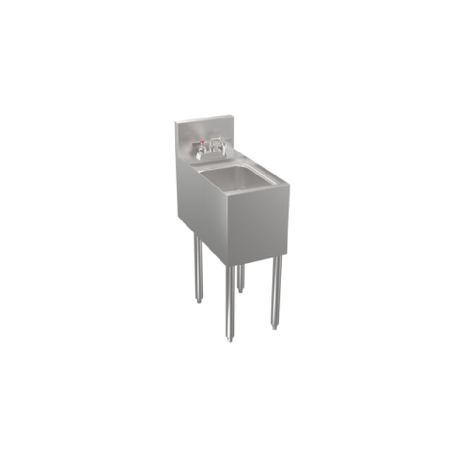 Krowne KRS-1C - Stadium Series Underbar Hand Sink, Freestanding, 12"W X 24"D X 36-1/2"H.O.A. (to Match Speedrail Depth)