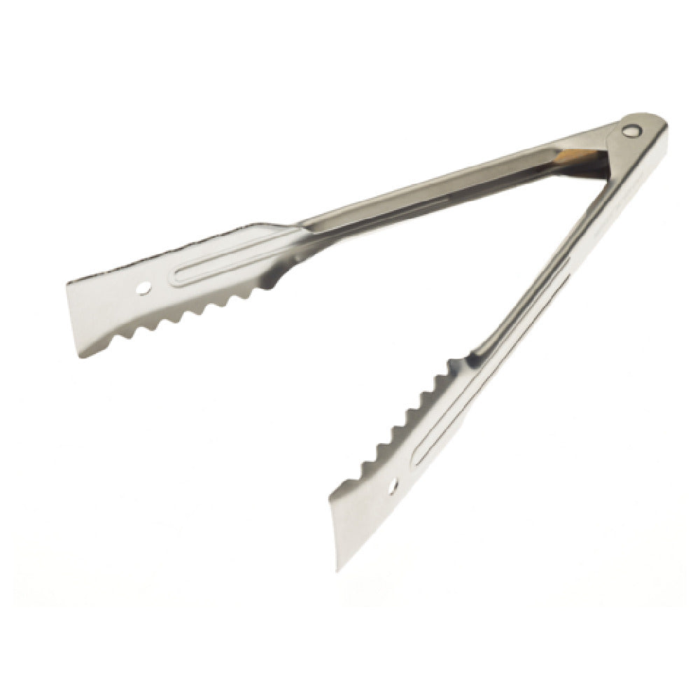 Mercer Culinary M21609 9.5" Utility Tong Gripper End 18-0 Stainless Steel