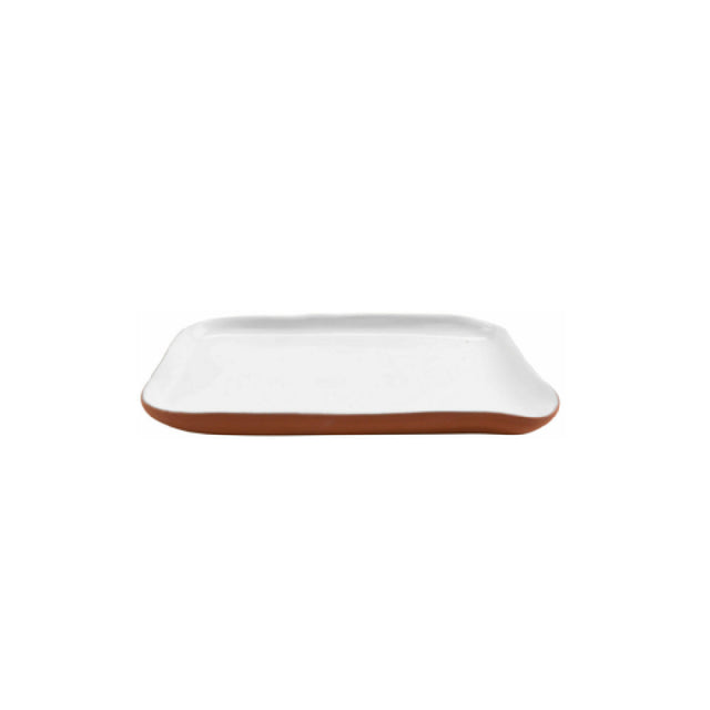 GET Enterprises SH.BL-1704WHT Stone Heart White Terracotta