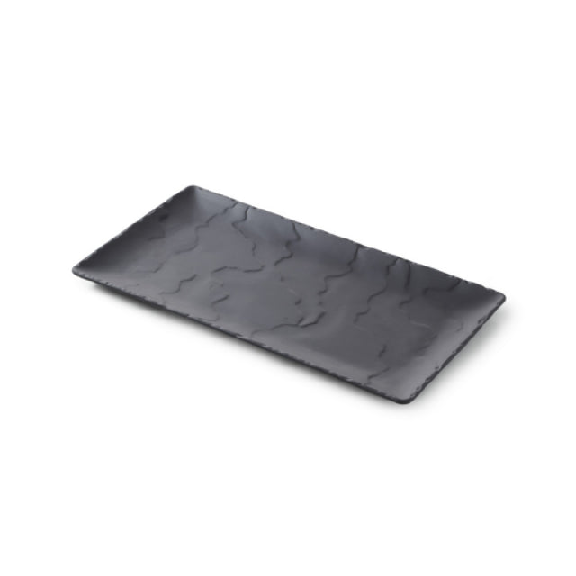 Revol 661472 BASALT RECTANGULAR PLATE 30X16CM Matt Slate Style