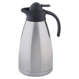 TableCraft Products 10299 - Coffee Carafe, 68 Oz., Thumb Press Black Plastic Lid