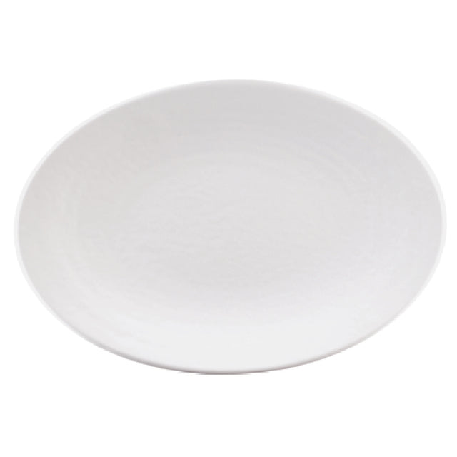 Elite Global Solutions D812RR-W Platter 12-3/4"L X 8-3/4"W X 1"H Oval