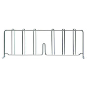 Quantum DIV21 Wire Shelf Divider 21"D X 8"H Chrome Plated Finish