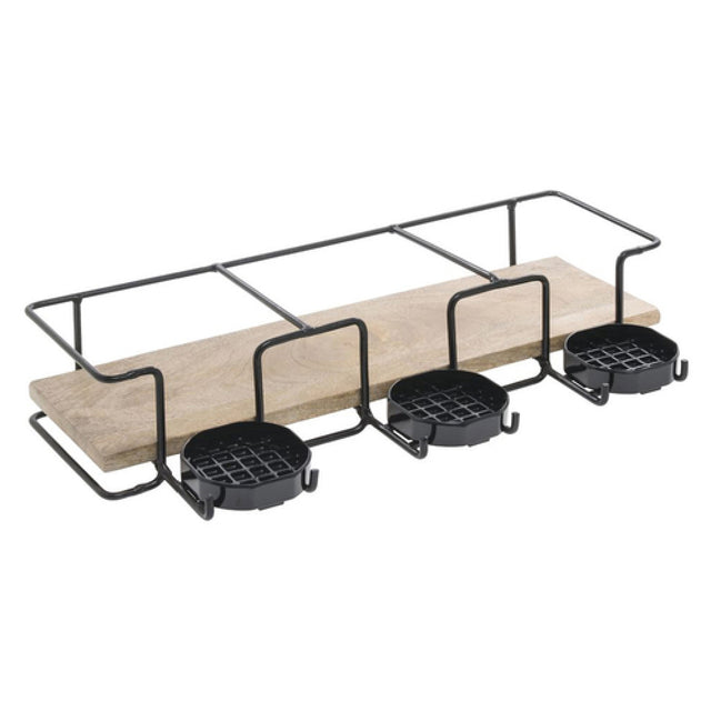 Hubert 34556 - Airpot Holder, Triple, 21-5/8" X 11-3/16" X 3-13/16"H