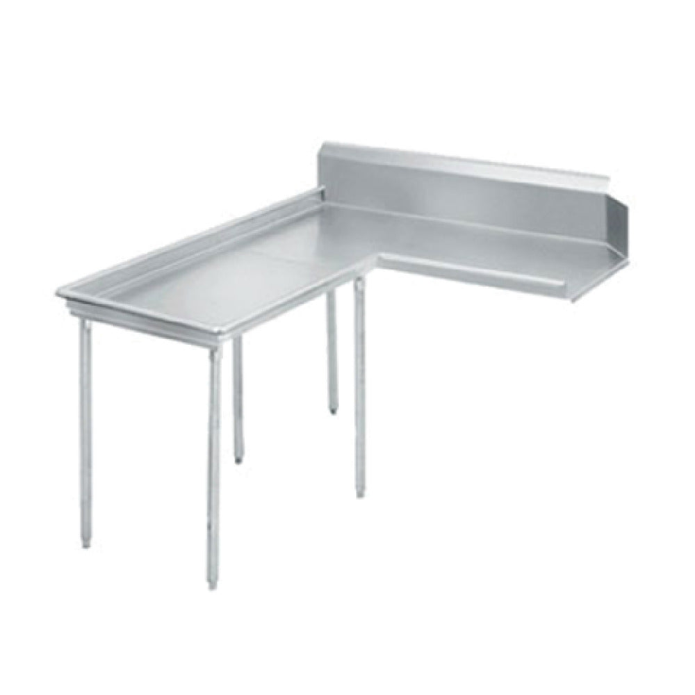 Advance Tabco DTC-G60-108L Island-Clean Dishtable Island Style L-shaped