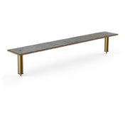 Steelite MGCIAY03GBXX Mogogo Buffet Solutions Modular Classic Display Shelf 80" X 12" X 12-1/2"H