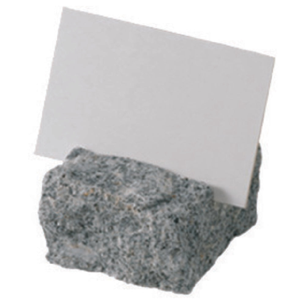 GET Enterprises 3SH011 Frilich® Accessoire Label Holder 2-3/4" X 1-1/2" X 3-1/5" Granite