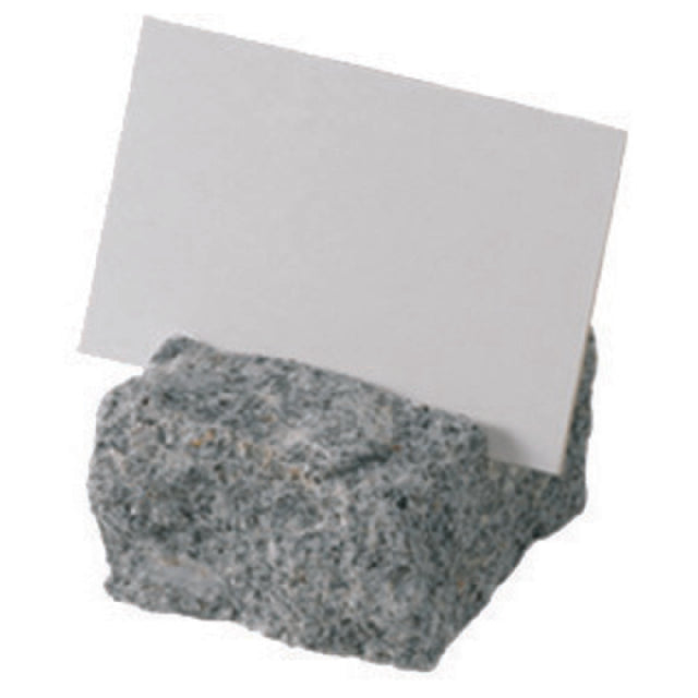 GET Enterprises 3SH011 Frilich® Accessoire Label Holder 2-3/4" X 1-1/2" X 3-1/5" Granite