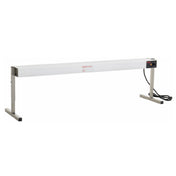 Hubert 116239 - Kratos 28W-594 Countertop Strip Warmer, Stainless Steel, Adjustable T-style Legs