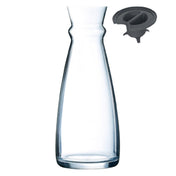 Arc Cardinal L4193 Arcoroc Fluid Carafes Decanter 33.75 Oz Soda Lime Glass