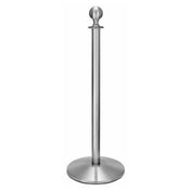 Forbes Industries 2744 Contemporary Series Post Classic Design Brushed Stainless Steel