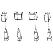 Rational 60.21.297 Mobile Oven Rack Height Extension 2-3/4" For 20-half Size Pro/Classic Series