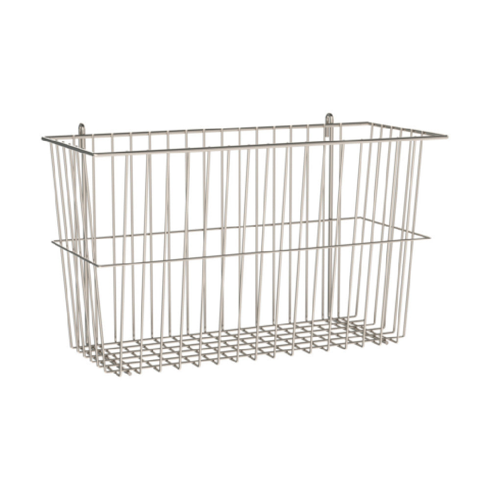 Metro H212S - SmartWall Life Storage Basket, 17-3/8" X 7-1/2" X 10", Type 304 Stainless Steel