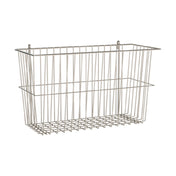 Metro H212S - SmartWall Life Storage Basket, 17-3/8" X 7-1/2" X 10", Type 304 Stainless Steel