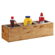 Cal Mil 3837-3-99 Madera Action Station Pan Holder 11-3/4"W X 7-1/2"D X 6-1/4"H