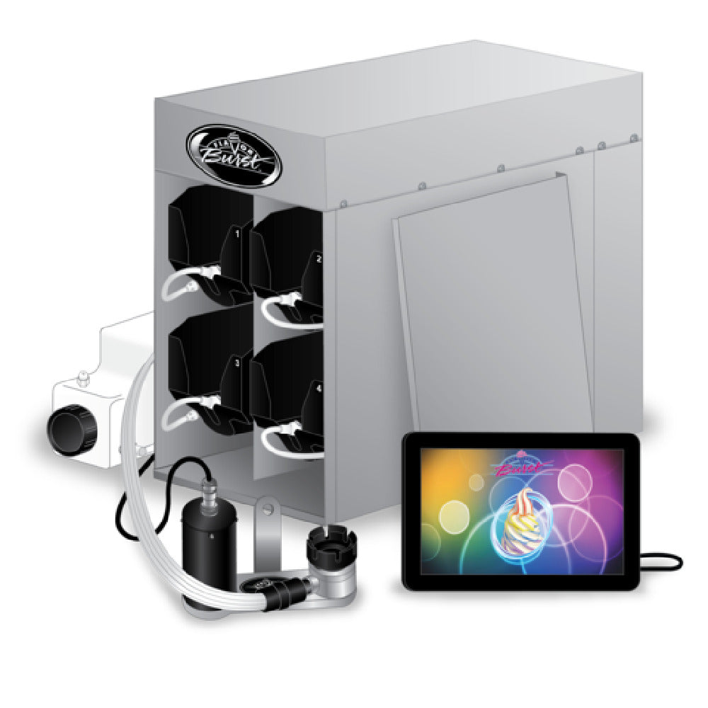 Stoelting by Vollrath STL-40SS-JR Flavor Burst® Soft-Serve System 9-5/8"W X 24-3/8"D X 17 1/2"H