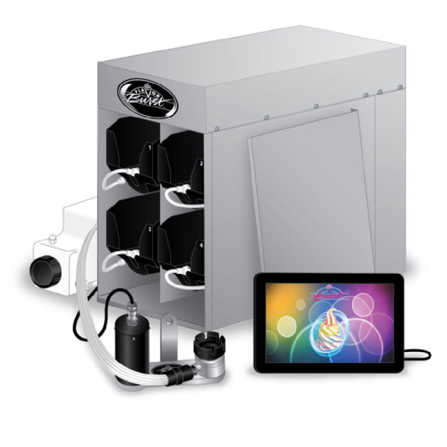 Stoelting by Vollrath STL-40SS-JR Flavor Burst® Soft-Serve System 9-5/8"W X 24-3/8"D X 17 1/2"H
