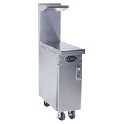 Royal Range Of California RR-18SPR Spreader Work Surface Range Match 18" Stainless Steel Front And Sides Including Backguard And High Shelf