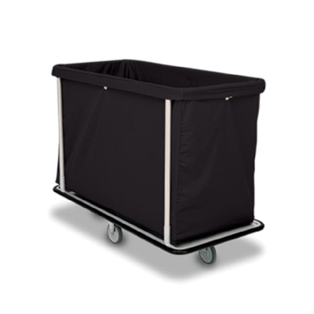 Forbes Industries 1120 Laundry Cart 15 Bushel Capacity Heavy Duty Black Cloth Bag