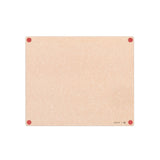 Epicurean 622-23190101 Epicurean HACCP Non-Slip Cutting Board 23" X 19" X 3/8" In Natural With Red Raw Meat Feet