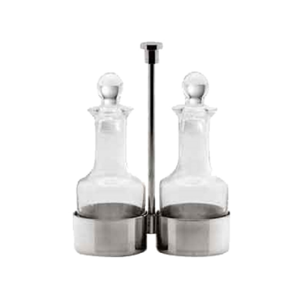BauscherHepp 15.4841.0000 Vinegar & Oil Stand 8"H (203mm) Holds 2 Bottles