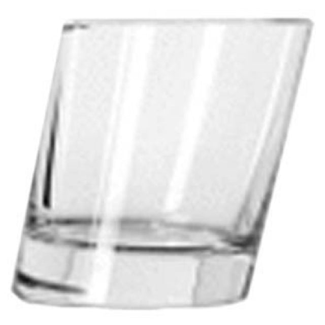 Libbey 11006821 Double Old Fashion Glass 11-3/4 Oz. Pisa (H 3-3/4" T 3-3/8" B 3-1/4" D 4") (12 Each Per Case)