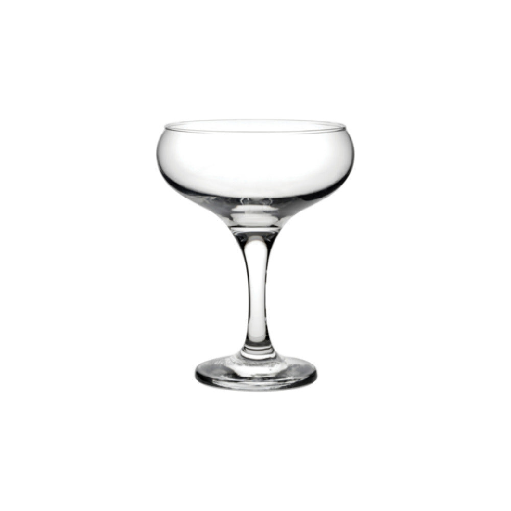 Steelite P44136 Saucer Glass 9.5 Oz. (H 5-1/4" M 4-1/8" T 3-7/8" B 2-5/8") Soda Lime