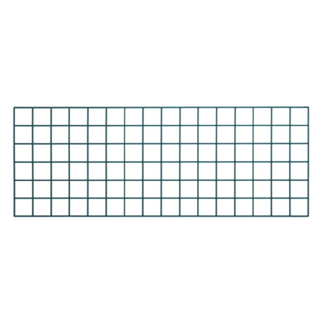 Quantum SG-1848P Store Grid Panel 48"W X 18"H Green Epoxy Antimicrobial Finish