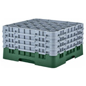 Cambro 25S900119 Camrack® Glass Rack With (4) Soft Gray Extenders Full Size