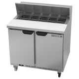 Beverage Air SPE36HC-10 Sandwich Top Refrigerated Counter Two-section 36"W