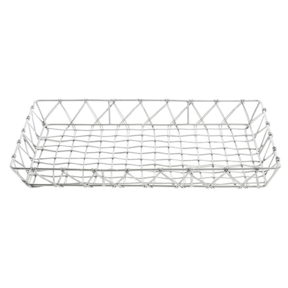 Hubert 39412 - Urban Link Basket, 18" X 11-3/4" X 2"H, Rectangular