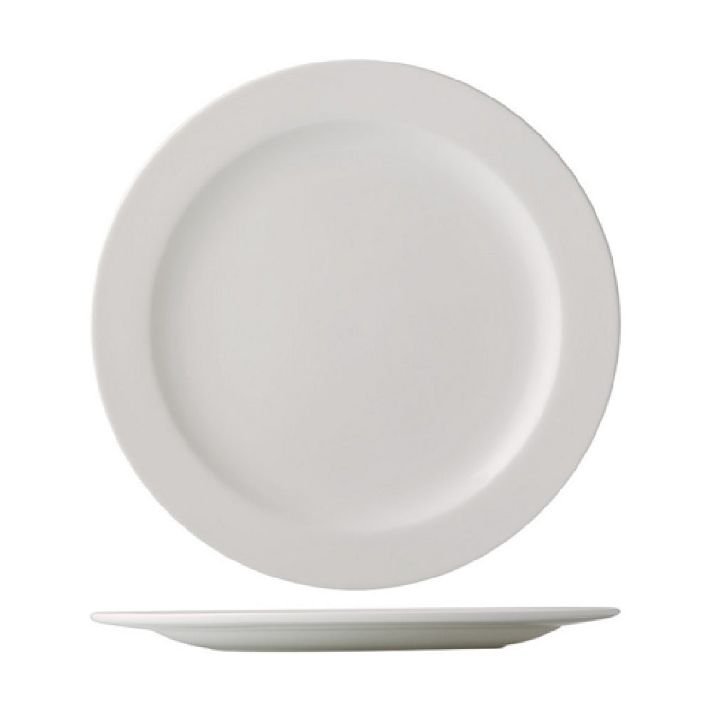 CAC China ALP-20 Alps Plate 11-1/4" Dia. X 3/4"H Round