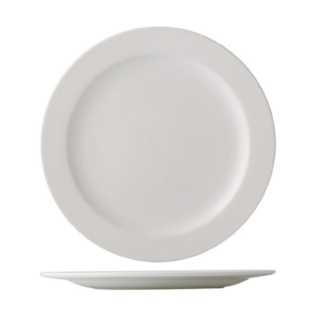 CAC China ALP-20 Alps Plate 11-1/4" Dia. X 3/4"H Round
