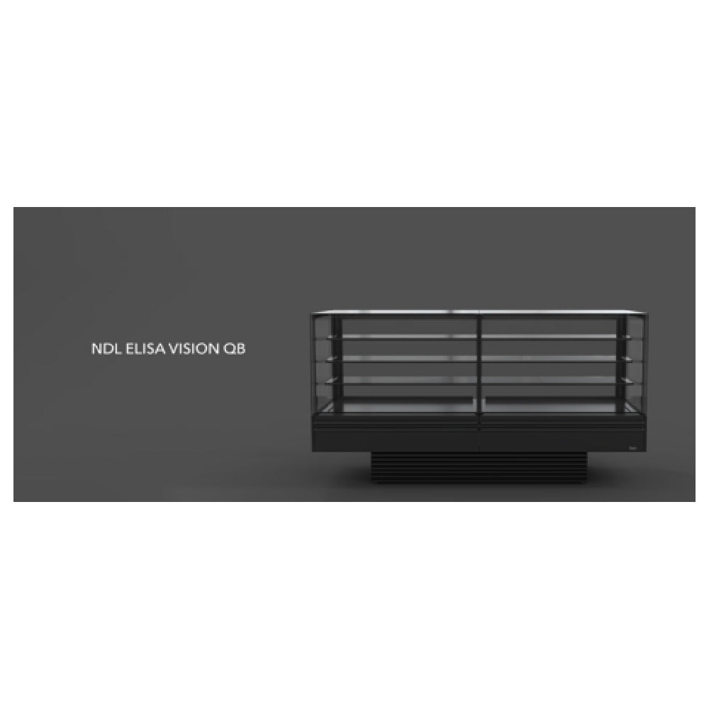 MarcRefrig ELISA QB-2500R - Refrigerated Bakery/Deli Display Case, 98"W X 38"D X 52"H