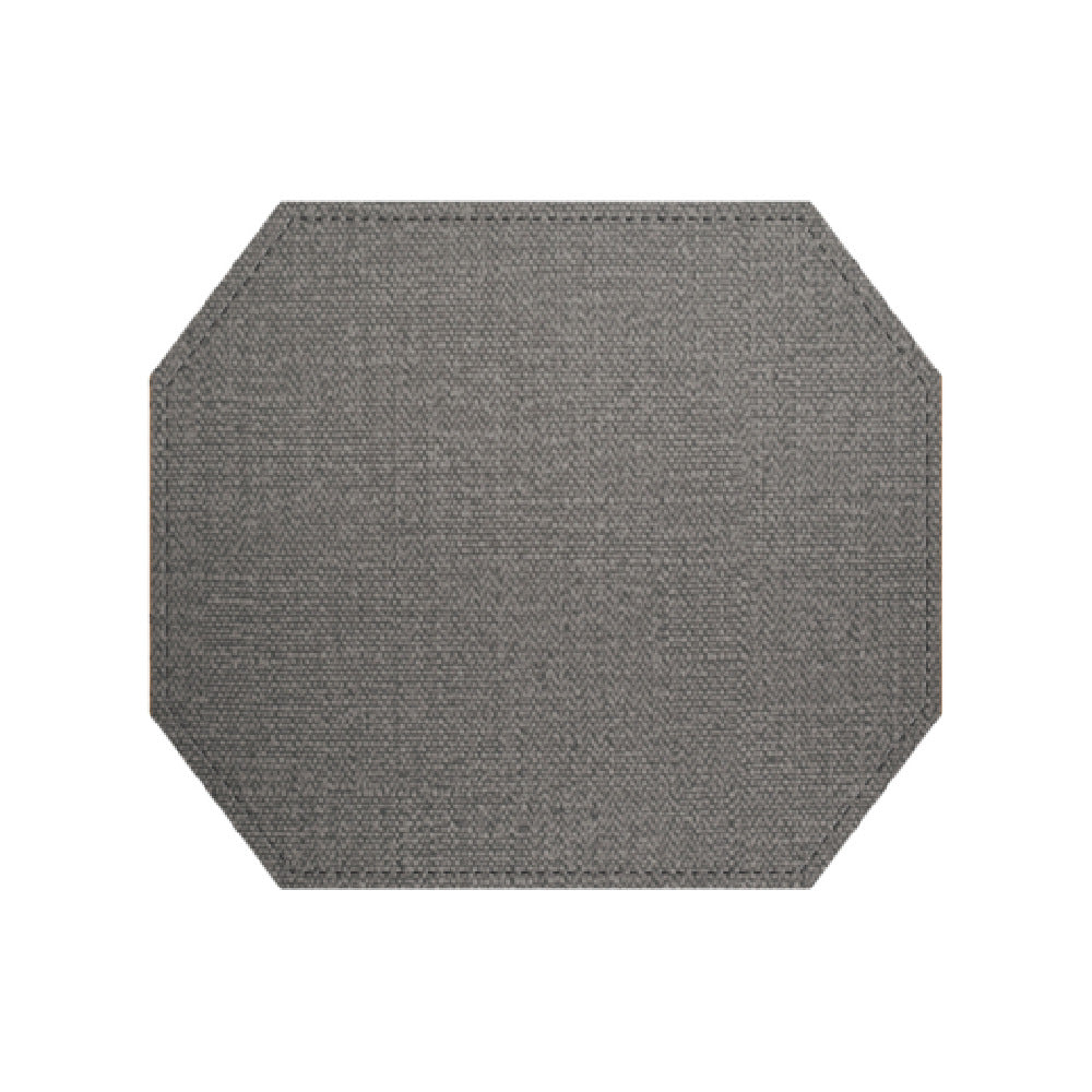 Risch PLACEMATDXOCT-MILAN 15X13 Milan Simulated Woven Vinyl Premium Sewn Placemat (specify Color)