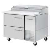 Blue Air BAPP44-D2-HC - Pizza Prep Table, One-section, 44-3/8"W